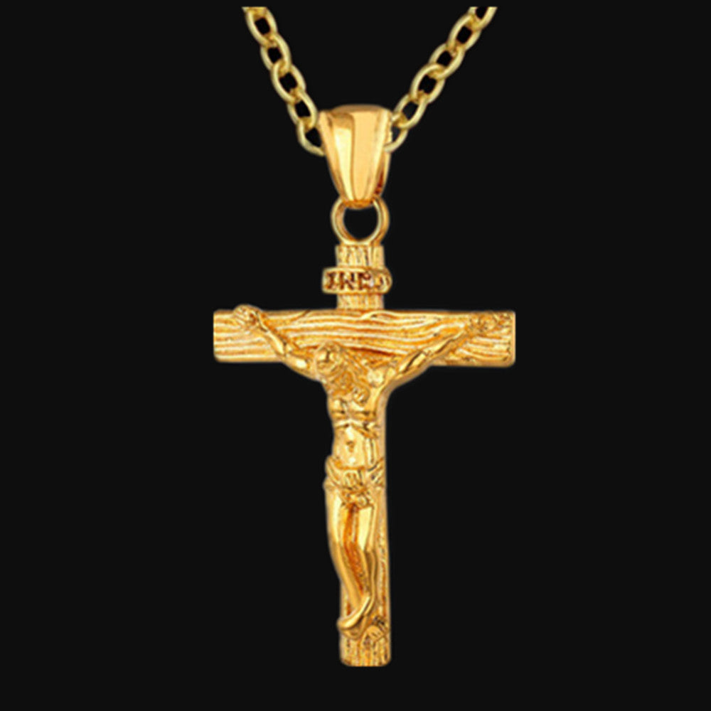Crucifix Pendand, Silver Or Gold