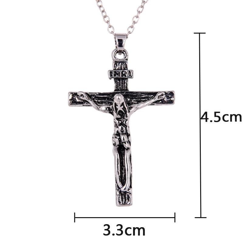 Crucifix Pendant | Cross | Jesus | Necklace Gold Chain