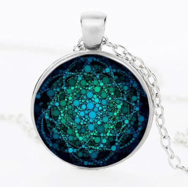 Flower of Life Necklace Sacred Geometry