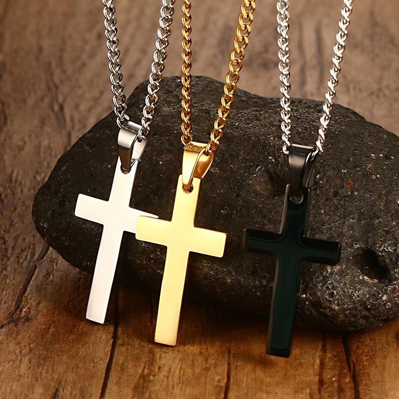 Classic Cross Pendant Necklace