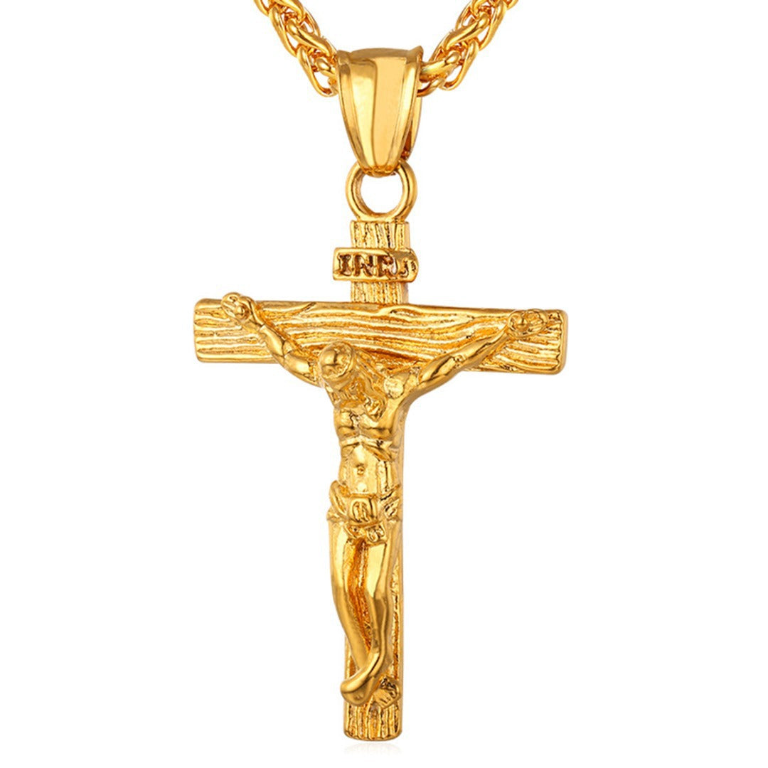 Crucifix Pendand, Silver Or Gold