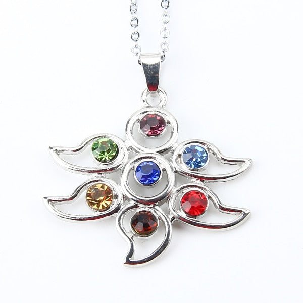 Crystal Beads 7 Chakra Pendants