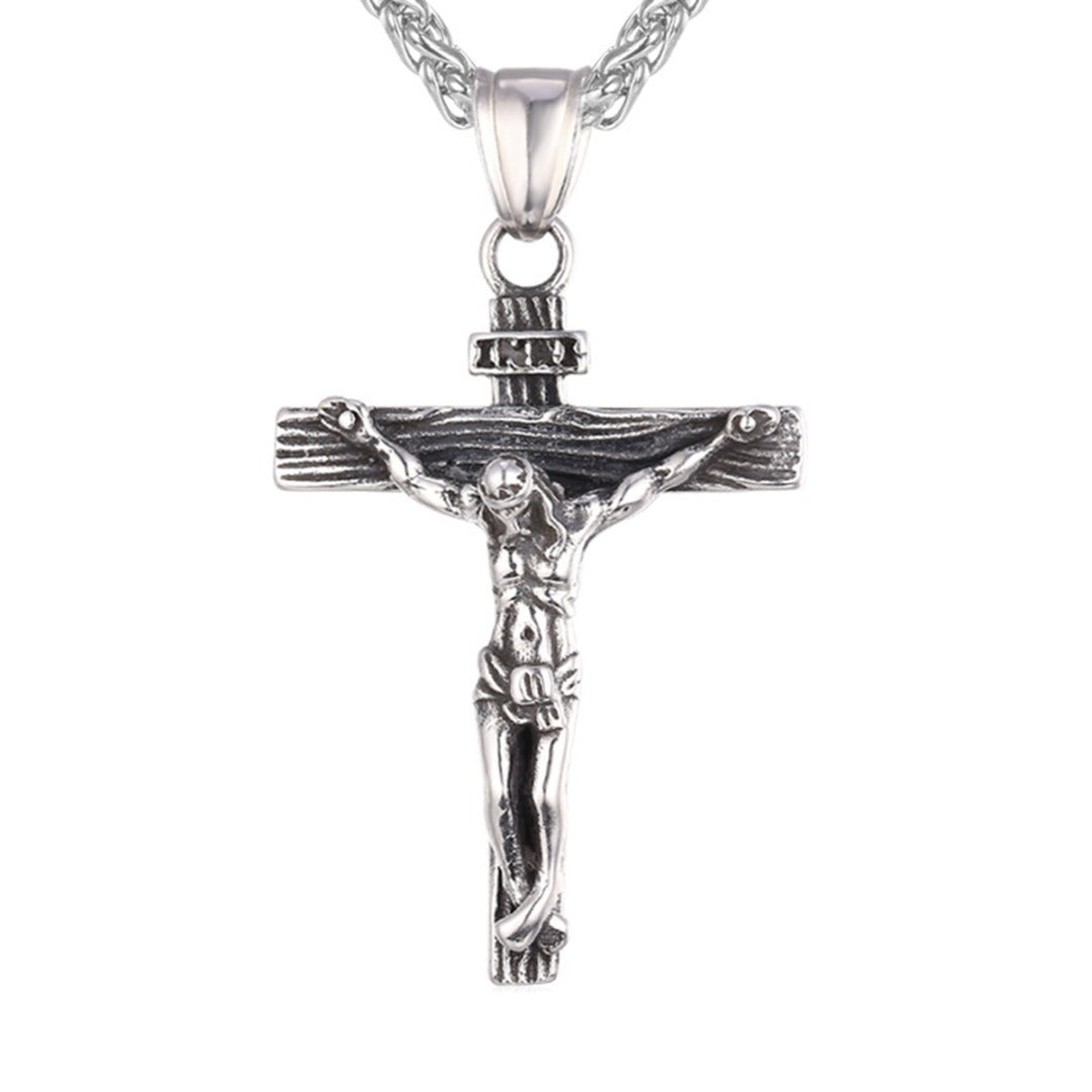 Crucifix Pendand, Silver Or Gold