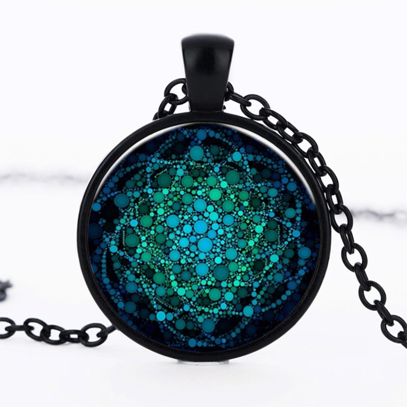 Flower of Life Necklace Sacred Geometry