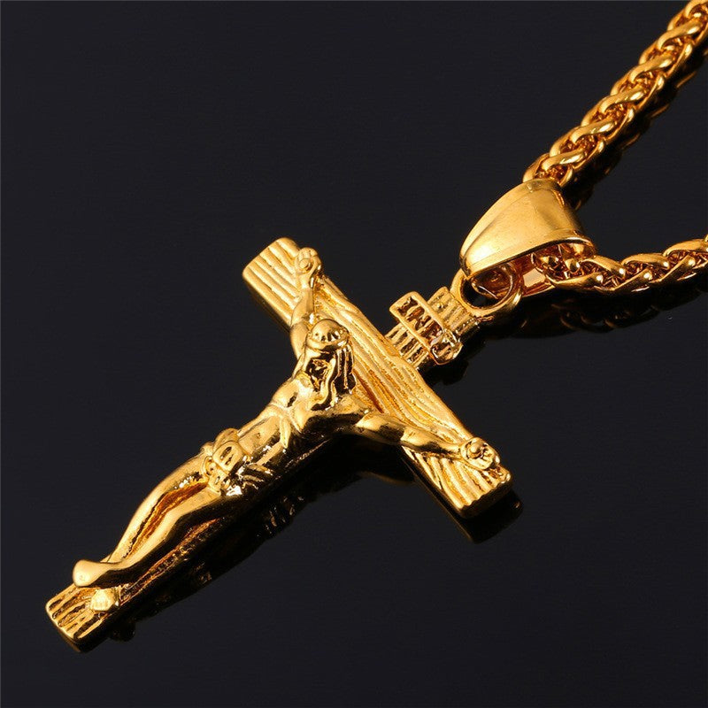 Crucifix Pendand, Silver Or Gold